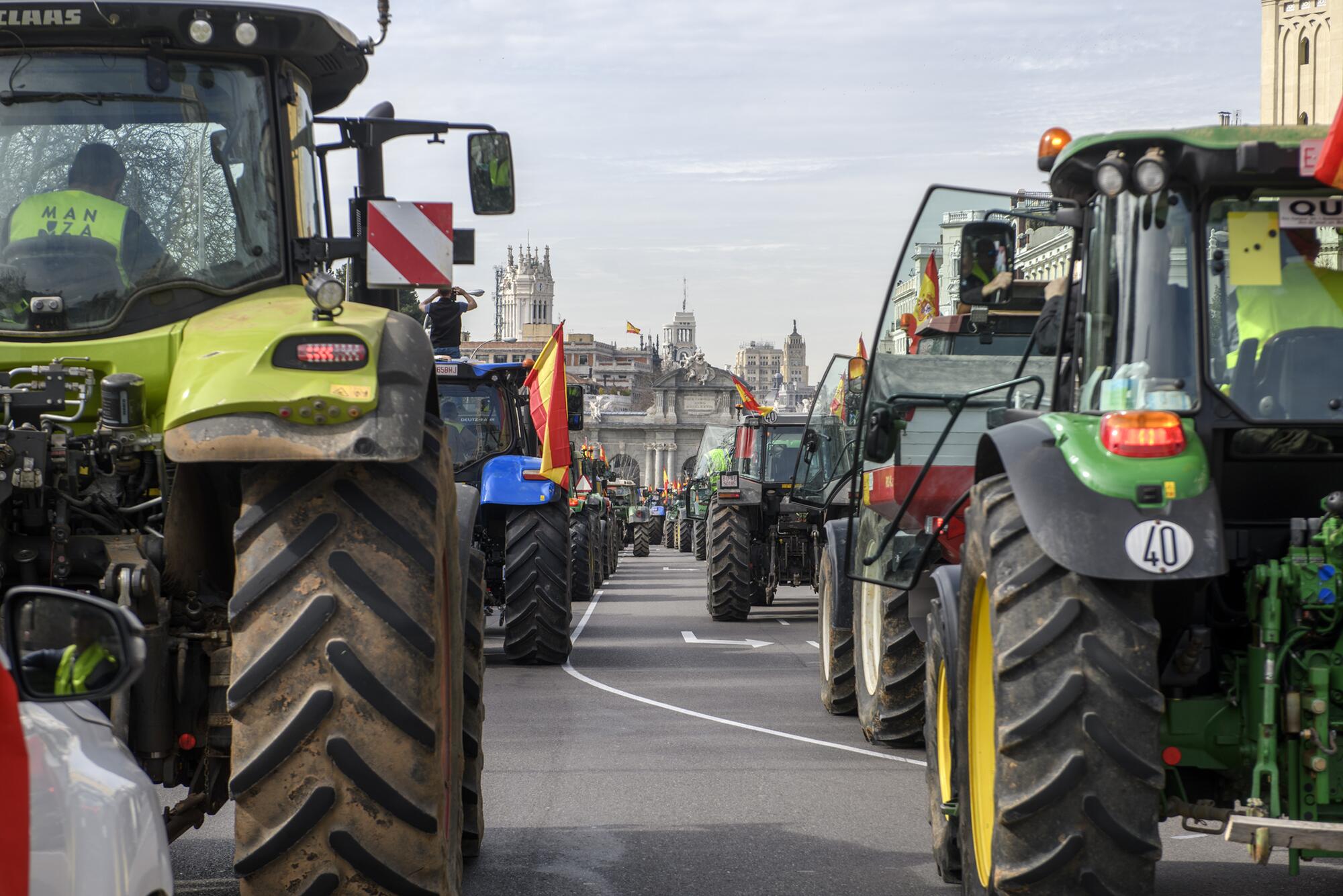 Protesta tractores Madrid - 21